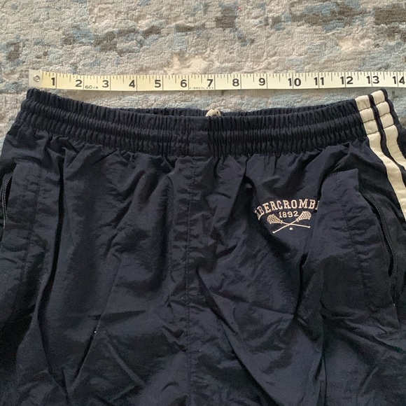 VTG 90s Abercrombie track gym pants small menâs unisex women medium large - Picture 10 of 12